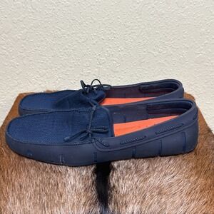 SWIMS $178 Mens 15 Braided Lace Mesh Slip On Water‎ Shoes Loafers Boat Beach Sun